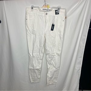 Women’s express white high rise jeans